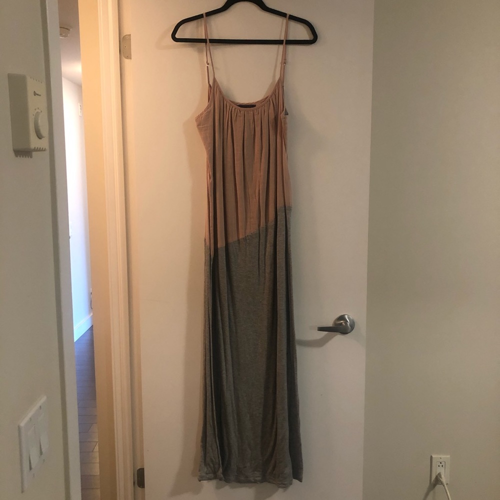 Velvet maxi dress